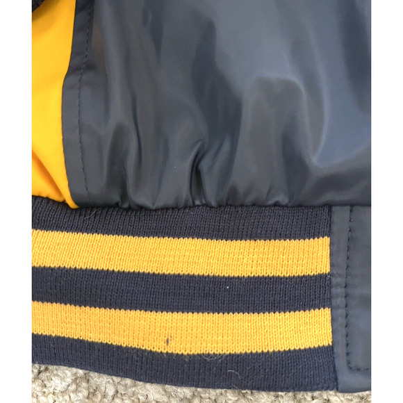 Michigan Wolverines NWT Varsity Jacket Steve & Barrys Mens XXL Vintage READ - Picture 4 of 14